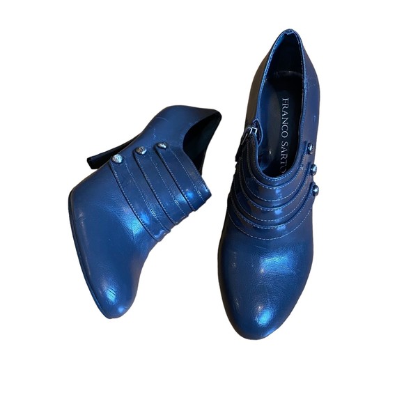 Franco Sarto Gray Ankle Boots - Size 7 - Picture 3 of 10